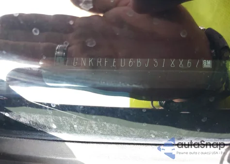 2011 Chevrolet Traverse Ls из США, поврежденный, VIN 1GNKRFED6BJ318867